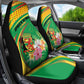 République du Congo Car Seat Cover Happy Republic Day - Grunge Style - African Pride