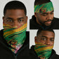 République du Congo Neck Gaiter Happy Republic Day - Grunge Style - African Pride