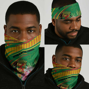 République du Congo Neck Gaiter Happy Republic Day - Grunge Style - African Pride