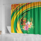 République du Congo Shower Curtain Happy Republic Day - Grunge Style - African Pride