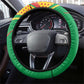 République du Congo Steering Wheel Cover Happy Republic Day - Grunge Style - African Pride