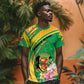 Personalized République du Congo T shirt Happy Republic Day - Grunge Style - African Pride