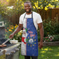 Cape Verde Christmas Apron Black Santa Felix Natal