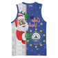 Afro Christmas in Cape Verde Basketball Jersey Black Santa Felix Natal - African Pride