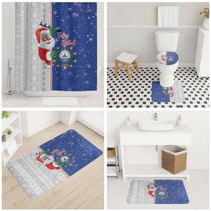 Cape Verde Christmas Bathroom Set Black Santa Felix Natal