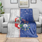 Afro Christmas in Cape Verde Blanket Black Santa Felix Natal - African Pride
