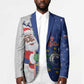 Cape Verde Christmas Blazer Black Santa Felix Natal