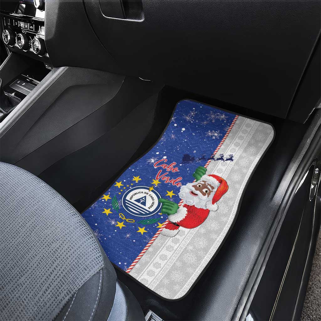 Afro Christmas in Cape Verde Car Mats Black Santa Felix Natal - African Pride