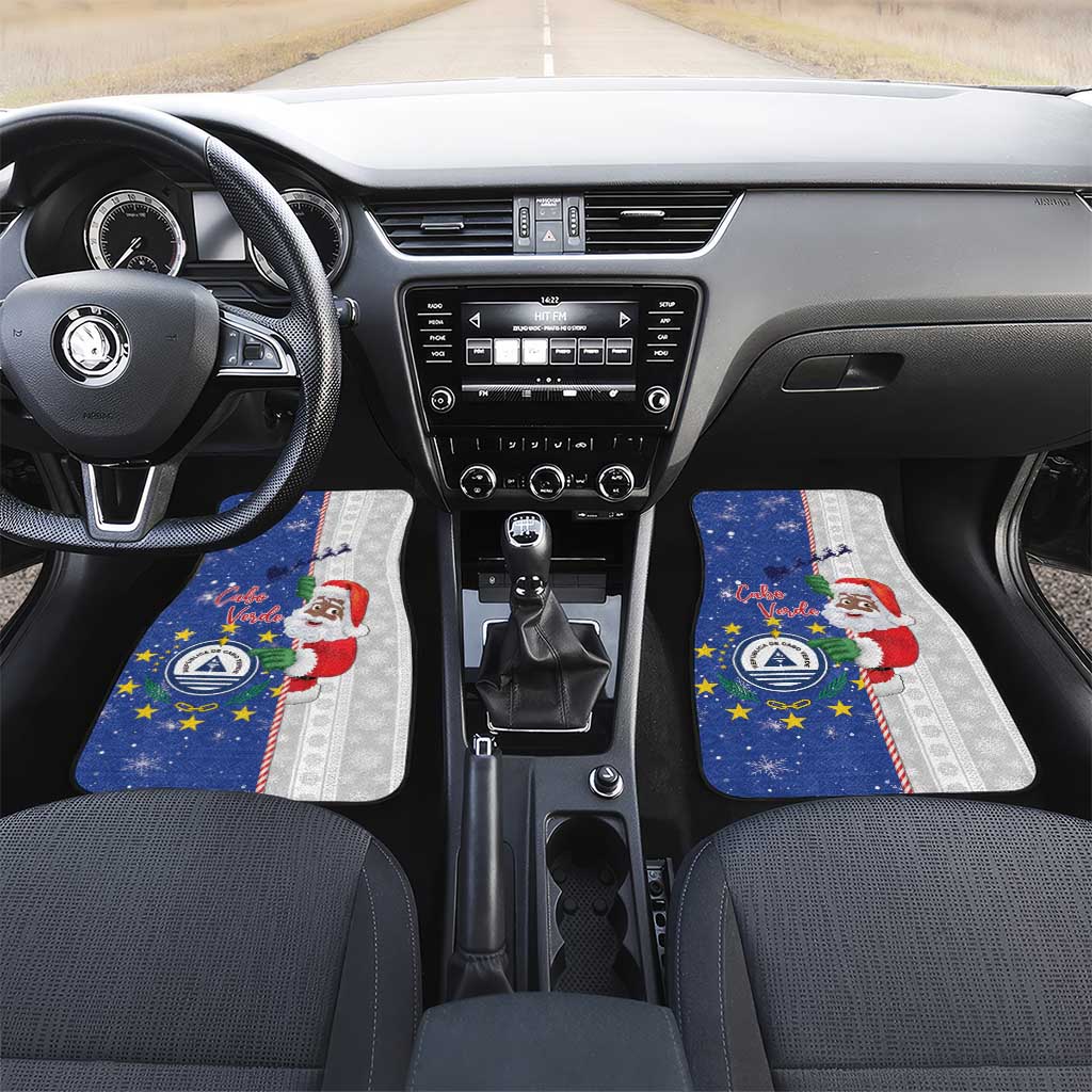 Afro Christmas in Cape Verde Car Mats Black Santa Felix Natal - African Pride