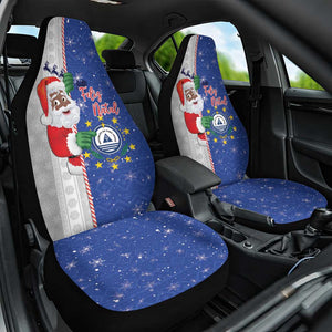 Afro Christmas in Cape Verde Car Seat Cover Black Santa Felix Natal - African Pride