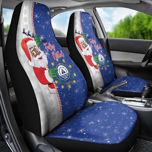 Afro Christmas in Cape Verde Car Seat Cover Black Santa Felix Natal - African Pride