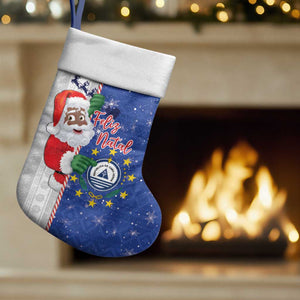 Afro Christmas in Cape Verde Christmas Stocking Black Santa Felix Natal - African Pride