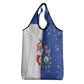 Afro Christmas in Cape Verde Grocery Bag Black Santa Felix Natal - African Pride