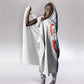 Afro Christmas in Cape Verde Hooded Blanket Black Santa Felix Natal - African Pride