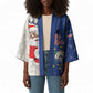 Cape Verde Christmas Kimono Black Santa Felix Natal