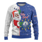 Afro Christmas in Cape Verde Ugly Christmas Sweater Black Santa Felix Natal - African Pride