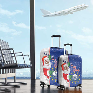 Afro Christmas in Cape Verde Luggage Cover Black Santa Felix Natal - African Pride