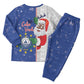 Afro Christmas in Cape Verde Christmas Pajama Set Black Santa Felix Natal - African Pride