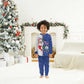 Afro Christmas in Cape Verde Christmas Pajama Set Black Santa Felix Natal - African Pride