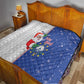 Afro Christmas in Cape Verde Quilt Black Santa Felix Natal - African Pride