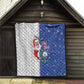 Afro Christmas in Cape Verde Quilt Black Santa Felix Natal - African Pride