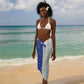 Afro Christmas in Cape Verde Sarong Black Santa Felix Natal - African Pride