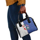 Afro Christmas in Cape Verde Shoulder Handbag Black Santa Felix Natal - African Pride