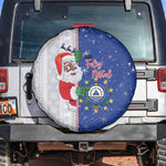 Afro Christmas in Cape Verde Spare Tire Cover Black Santa Felix Natal - African Pride
