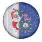Afro Christmas in Cape Verde Spare Tire Cover Black Santa Felix Natal - African Pride