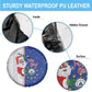 Afro Christmas in Cape Verde Spare Tire Cover Black Santa Felix Natal - African Pride