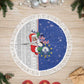 Afro Christmas in Cape Verde Tree Skirt Black Santa Felix Natal - African Pride