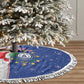 Afro Christmas in Cape Verde Tree Skirt Black Santa Felix Natal - African Pride