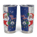 Afro Christmas in Cape Verde Tumbler Cup Black Santa Felix Natal - African Pride