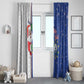Afro Christmas in Cape Verde Window Curtain Black Santa Felix Natal - African Pride