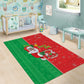 Afro Christmas in Burkina Faso Area Rug Black Santa Joyeux Noel - African Pride