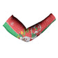 Burkina Faso Christmas Arm Sleeves Black Santa Joyeux Noel
