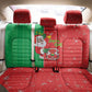 Afro Christmas in Burkina Faso Back Car Seat Cover Black Santa Joyeux Noel - African Pride