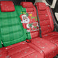 Afro Christmas in Burkina Faso Back Car Seat Cover Black Santa Joyeux Noel - African Pride