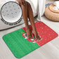 Burkina Faso Christmas Bathroom Set Black Santa Joyeux Noel