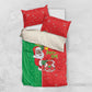 Afro Christmas in Burkina Faso Bedding Set Black Santa Joyeux Noel - African Pride