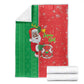 Afro Christmas in Burkina Faso Blanket Black Santa Joyeux Noel - African Pride