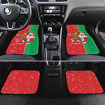 Afro Christmas in Burkina Faso Car Mats Black Santa Joyeux Noel - African Pride