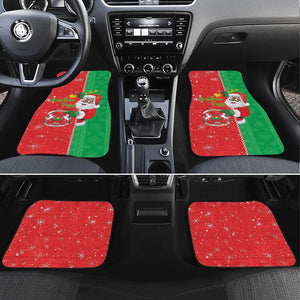 Afro Christmas in Burkina Faso Car Mats Black Santa Joyeux Noel - African Pride