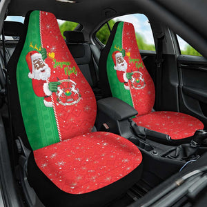 Afro Christmas in Burkina Faso Car Seat Cover Black Santa Joyeux Noel - African Pride