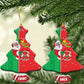 Afro Christmas in Burkina Faso Ceramic Ornament Black Santa Joyeux Noel - African Pride