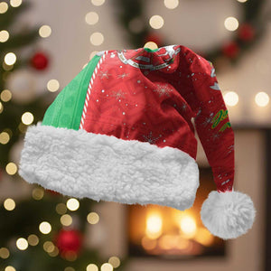 Afro Christmas in Burkina Faso Christmas Santa Hat Black Santa Joyeux Noel - African Pride