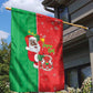 Afro Christmas in Burkina Faso Garden Flag Black Santa Joyeux Noel - African Pride
