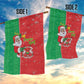 Afro Christmas in Burkina Faso Garden Flag Black Santa Joyeux Noel - African Pride