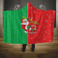 Afro Christmas in Burkina Faso Hooded Blanket Black Santa Joyeux Noel - African Pride