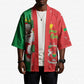 Burkina Faso Christmas Kimono Black Santa Joyeux Noel